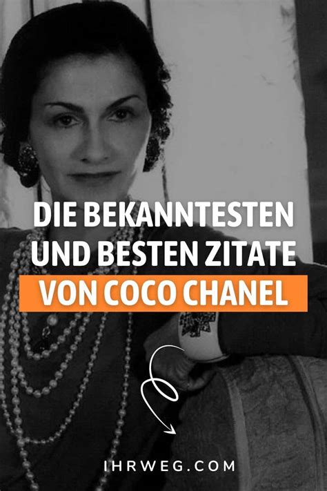 zitate coco chanel deutsch|Coco Chanel frau.